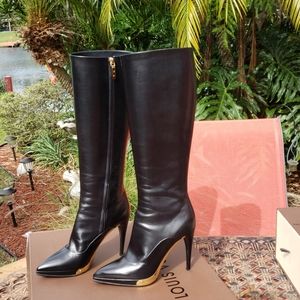 New Louis Vuitton Sensual Knee High Boots 8 1/2 l